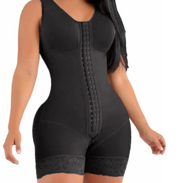 One-piece zipper bottom crotch body suit